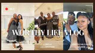 VLOG LOBOLA CELEBRATION FATIGUED EARTH CHILD BAG REVIEW amp CHRISTAMS WITH MY FAMILY [upl. by Ahseetal]