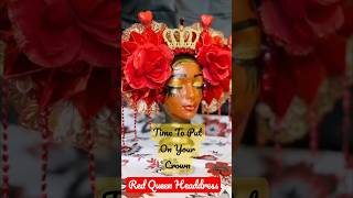 DIY Queen Of Hearts😍 diycrafts shortart craft handmade costumemaking shorts costume [upl. by Plato]