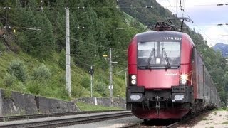 ÖBB Railjet in Wald am Arlberg [upl. by Malo]