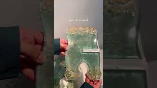 Time to unmold Resin Rahal ✨foryou viralvideo [upl. by Nnek608]