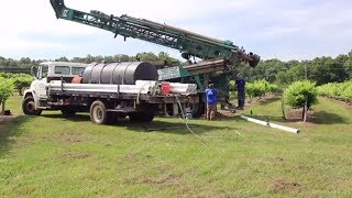 How a Water Well is Drilled Setting Up To Drill A Well [upl. by Nylaras953]