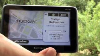 Review TomTom GO LIVE 1005 Europe im Test  das Navi in der Praxis [upl. by Ahsekim]