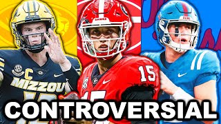 Ranking EVERY SEC Starting QB for the 2024 Season 116 [upl. by Krm]