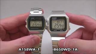 WATCH REVIEW CASIO B650WD1A [upl. by Diehl]