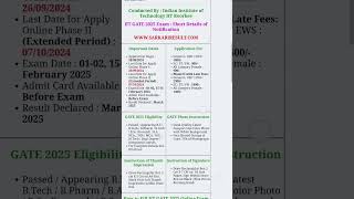 IIT GATE APPLICATION 2025HOW TO APPLY FOR GATE ytshortsgatetrendinggateexamgateexampreparation [upl. by Rainah]