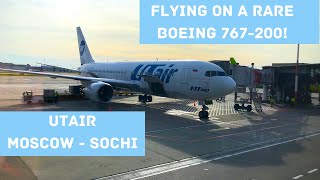 Trip Report  Utair Boeing 767200 Economy  Moscow VKO  Sochi [upl. by Claudie]