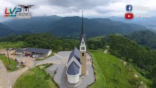 Igreja Chiesetta Alpina no Morro Boa Vista em Jaraguá do Sul  SC em 4k [upl. by Nahtnamas]