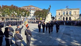 SaintDizier  un dernier hommage aux pilotes de Rafale décédés en août [upl. by Peace]