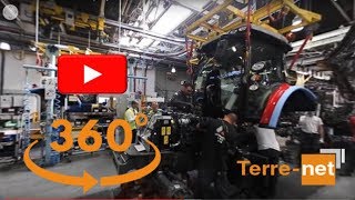 video VR 360 Visite d’usine Massey Ferguson Beauvais tracteurs [upl. by Nosduh955]