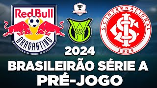 BRAGANTINO 2 x 2 INTERNACIONAL AO VIVO  BRASILEIRÃO SÉRIE A 2024  16ª RODADA  NARRAÇAO [upl. by Drawde]