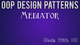 Mediator Design Pattern Sinhala  සිංහල [upl. by Windham]