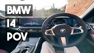 BMW i4 eDrive40 M Sport Electric Test Drive [upl. by Ahtabat55]