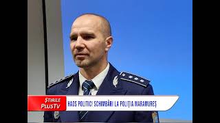 HAOS POLITIC SCHIMBĂRI LA POLIȚIA MARAMUREȘ [upl. by Areehs202]