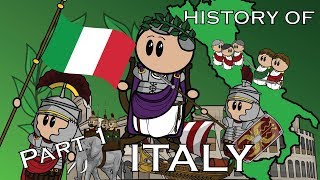 The Animated History of Italy  Part 1 [upl. by Steinke405]