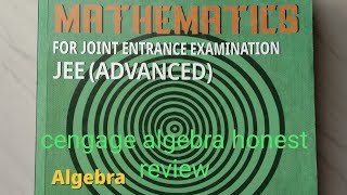 Cengage algebra maths book review  IIT jee [upl. by Einnaj]