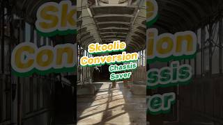 RustProofing Magic ✨ Watch us transform our Skoolie floor skoolie skoolieconversion buslife [upl. by Owades]