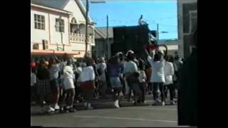 clip of carnivalST KITTS DECEMBER 1995 [upl. by Sitrik603]