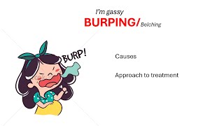 Im gassy BURPINGBelching Causes and treatment for burping and belching [upl. by Nothsa]