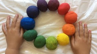 Learn Primary Colors Secondary colors Tertiary Colors for KidsPreschool Toddlers Play Doh [upl. by Bundy]