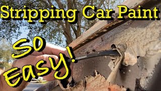 Easiest way to strip car paint [upl. by Nagem793]