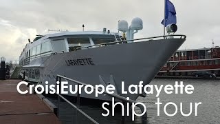 CroisiEurope Lafayette River Ship Tour Highlights [upl. by Suidaht272]