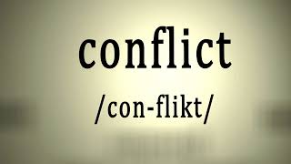 Conflict Definition [upl. by Abel]