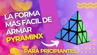 Aprende a Resolver Pyraminx Principiantes  Muy fácil  Tutorial  Español [upl. by Berkow]