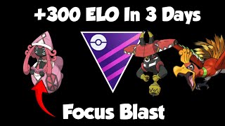 300 ELO IN 3 DAYS NUKING UNSUSPECTING OPPOENTS WITH TAPU LELE Master League FT Hooh amp Tapu Bulu [upl. by Marr865]