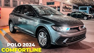 NOVO POLO COMFORTLINE 2024  AVALIAÇÃO COMPLETA [upl. by Dhar]