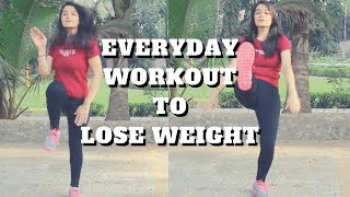 Everyday Workout To Lose Weight  5 Simple Exercises  WORKitOUT [upl. by Adnolrehs572]