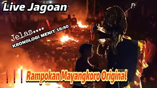 Ini Lo yang Ditunggu❗ Rampokan Singo Barong jaranan Mayangkoro Original live Jagoan Ponggok Blitar [upl. by Thury]