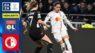 HIGHLIGHTS  Olympique Lyonnais vs Slavia Prague  UEFA Womens Champions League 202324 Français [upl. by Sosthenna540]