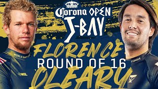 John John Florence vs Connor OLeary  Corona Open JBay 2023  Round of 16 Heat Replay [upl. by Yelserp]