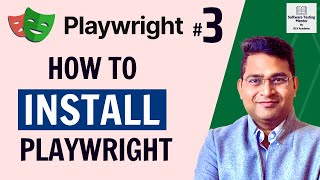 Playwright Tutorial 3  How to Install Playwright [upl. by Nylhtiak]