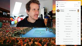 Medvedev  Tsitsipas Livestream A0 2022 Semifinal LIVE Watchparty [upl. by Anilram]