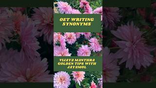 oet writing synonymsoet writing synonymsShortsviral shorts [upl. by Petuu]