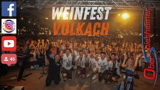 Weinfest Volkach 2024 mit der Partyband aus Franken  Oberspiesheimer [upl. by Atinhoj]