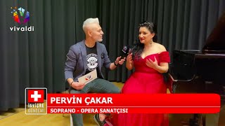 PERVİN ÇAKAR  VİVALDİ TV  İSVİÇRE GÜNDEMİ [upl. by Yllor]