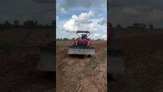 Tractor Kubota M7040 V10 videos mini tiller vlog [upl. by Aikmat]