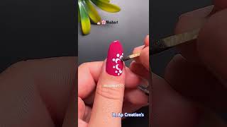 Simple Nail art designs 💅nails nailart youtubeshorts nailtutorial viralvideo diy shortsviral [upl. by Oinigih]