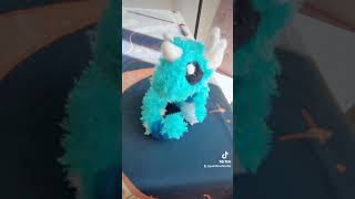 Custom Dragonair plushie💙🌻pokemon furry artistvlog kawaii artist crafts [upl. by Osbourn905]