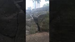 quotCentral Parkquot rock formation Manhattan nyc [upl. by Yatnahc]