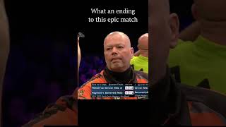 Epic clash between two darts legends [upl. by Neirad]