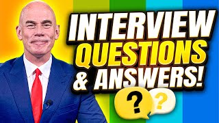 HOW TO ANSWER INTERVIEW QUESTIONS TOP 10 Job Interview Questions amp Answers INTERVIEW TIPS [upl. by Salter]