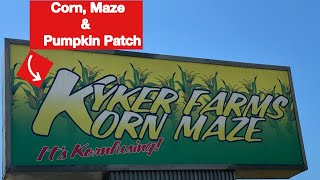 KYKER FARMS CORN MAZE amp PUMPKIN PATCH SEVIERVILLE TN [upl. by Nnateragram772]