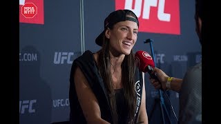 Nya UFCsvenskan Bea Malecki besvarar kritiken  UFC Stockholm [upl. by Rehsu19]