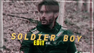 SOLDIER BOY  EDIT  4K [upl. by Etnovaj]