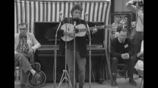 Chimes Of Freedom Bob Dylan Newport 1964 [upl. by Ahsakal799]