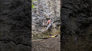 Egyptian Feet  7A  Stoney Middleton peakdistrictbouldering stoneymiddleton boulderinguk [upl. by Anauqed532]