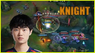 JDG knight shows us why he is the best Mid laner [upl. by Anaeerb]